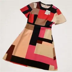 新品タグ付き✨katespade New Yorkブロックカラー ワンピース 2