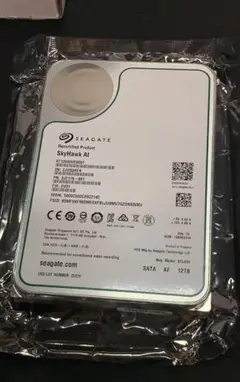 Seagate ST12000VE0007 内蔵ハードディスク 12TB
