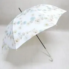 ポール&ジョー アクセソワ クリザンテーム UV加工 長傘 雨傘 ホワイト