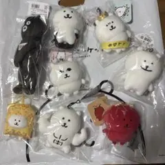 ナガノキャラクターズ　握手会のスタッフマスコット 8点セット