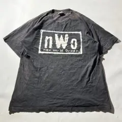 90s nWo fade logo S/S T shirt y2k