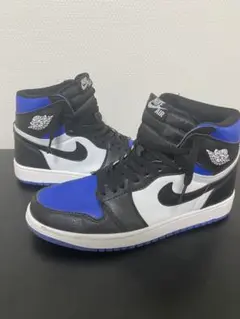 Nike AirJordan 1ロイヤルトゥ ブラックホワイトブルー ハイカット