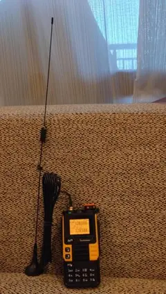 【エアバンド対応】カーアンテナ付き 広帯域受信機 新品 航空無線 FMラジオ 黄 楽天市場】エアーバンド FM・AM・SW・VHF・CB無線 ラジオが これ