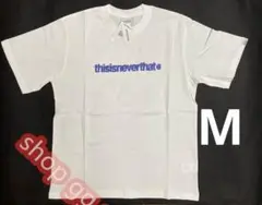 未使用 thisisneverthat ホワイト Tシャツ 新品