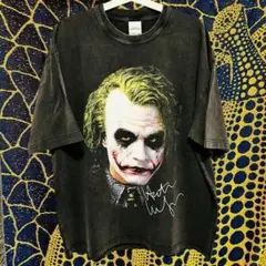 映画 JORKER ウォッシュ加工 半袖 Tシャツ 新品 DC XL 2XL