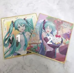 プロセカ 初音ミク 色紙 サンリオ コラボ キティ 一番くじ クジ くじ