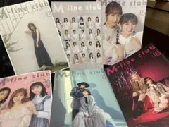 M-line club 会報誌13, 14, 15, 16,17,18