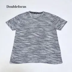 ダブルフォーカス　メランジTシャツ(M)メンズ　大人カジュアル　着回し　個性派