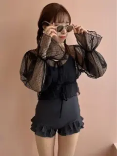 NICE CLAUP swimwear 水着チュールボレロセット