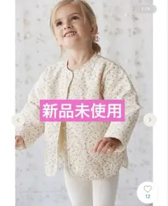 【新品未使用】ジェイミーケイ JAMIEKAY コート 花柄 ジャケット 100