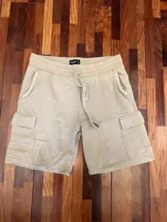 Pull&Bear ベージュ スウェットカーゴショートパンツ Sサイズ