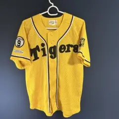 阪神タイガース 藤本敦士 2003優勝ワッペンユニフォーム応援歌刺繍入120 阪神タイガース 藤本敦士コーチ2003優勝ワッペンユニフォーム