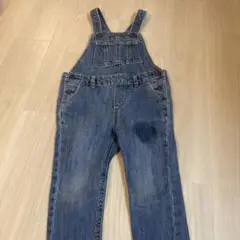 GAP デニムブルー オーバーオール 95