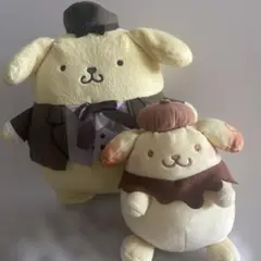 サンリオ　ポムポムプリン　ぬいぐるみ　2点セット