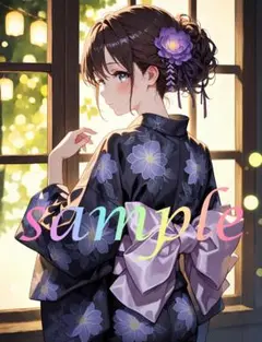 c384 美少女 かわいい イラスト 下着 コスプレ セクシー A4ポスター