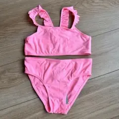 新品H&M ピンク セパレート水着 110/116
