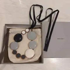 MARNI マルニ ネックレス リボンタイプ 長さ調整自在 付属品あり
