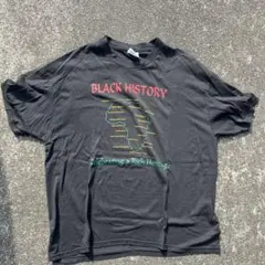 90s hanes black history tシャツ　古着