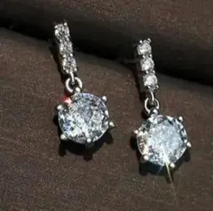 即日発送✨ピアス フォーマル 925 CSダイヤ　メンズ　メンズビアス　定番 ◎