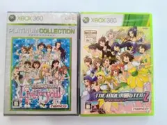 Xbox360ソフト　アイドルマスター＆アイドルマスター２セット　未開封品