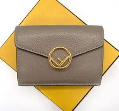極上美品 フェンディエフイズフェンディコンパクトウォレット財布 正規品鑑定済み