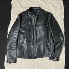 schott シングルライダースジャケット レザージャケット Mサイズ 牛革
