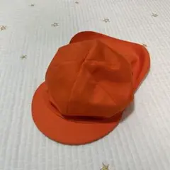 カラー帽子　オレンジ　ジャクエツ