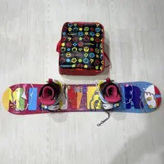 子供用スノーボード2点セット