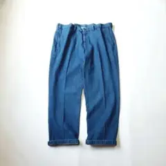 HAGGAR ノータック デニム スラックス 40×30