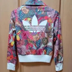 adidas originals 花柄 ジャージ☆トラックジャケット Ｍ