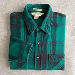 80s BIG MAC ST JOHN'S BAY ネルシャツ USA製 XL