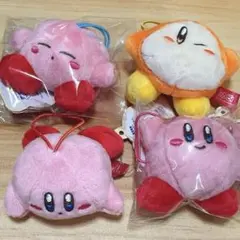 ②星のカービィ　スタンダードぷちマスコット　全種コンプセット　4個セット