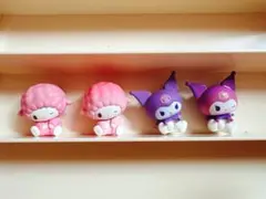 サンリオキャラクターズ　ミニフィギュア　4個セット