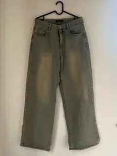 ワイド　バギーデニム　ブルー　vintage archive y2k