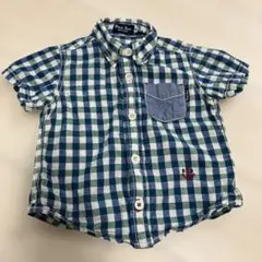Miki House Black Bear 半袖シャツ 90