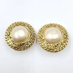 CHANEL シャネル イヤリング ココマーク パール 刻印2326 ゴールド