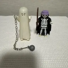 Playmobil プレイモービル 幽霊　ゴースト 骸骨　ハロウィン