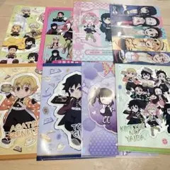 鬼滅の刃 過去コラボ クリアファイルセットA