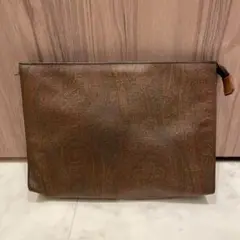 エトロ クラッチバッグ ペイズリー ヴィンテージ