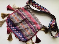 夏におすすめ♪ 新品⭐︎未使用 エスニックバッグ