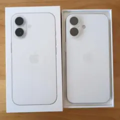 iPhone16 128GB ホワイト　極美品