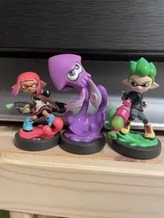2025年最新】アミーボ スプラトゥーン イカ・ガール・ボーイ3体