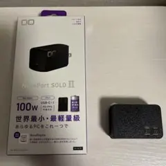 【新品同様】NovaPort SOLO II 100W USB-C充電器