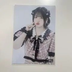 CUTIESTREET きゅーすと 桜庭遥花 生写真 ① チェック衣装