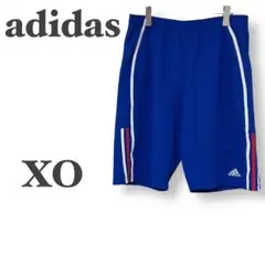 アディダス♡ハーフパンツ スポーツパフォーマンスロゴ 3本ライン XO