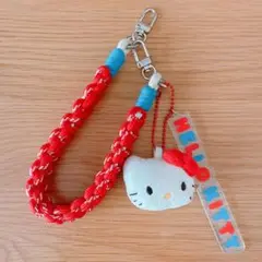 Me% ハローキティ トイキー付きハンドルストラップ