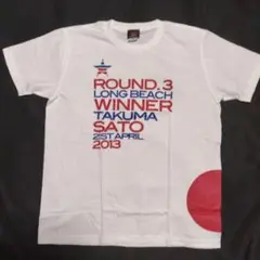 佐藤琢磨 インディカー初優勝記念Tシャツ 2013