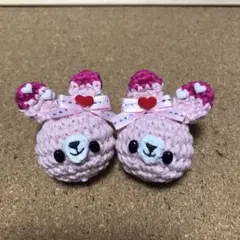 あみぐるみヘアゴム