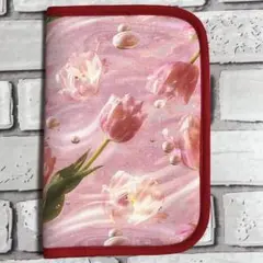 ラスト商品❣️輸入ハワイ生地❣️ Tulips in Water❣️マルチケース