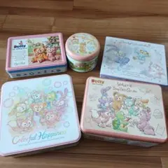 ディズニーシー ダッフィーフレンズ　空缶　中身なし
